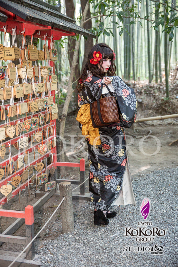 京都嵐山着物レンタル撮影